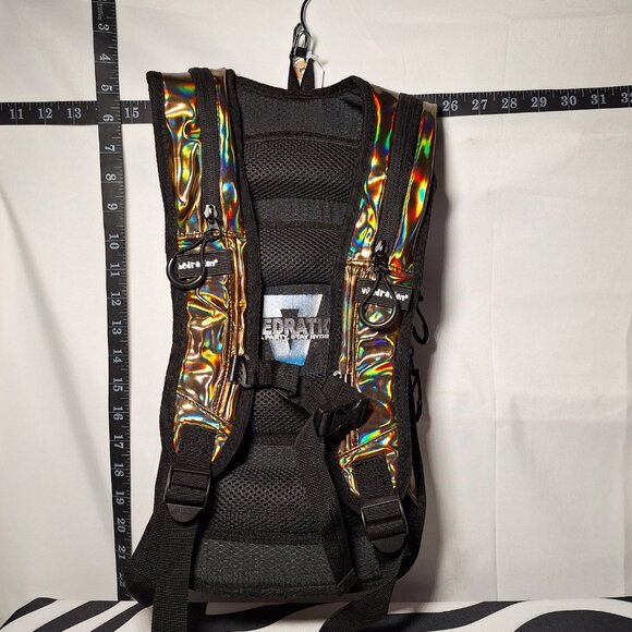 NWOT Vibedration Hydration Backpack with bladder - Brown/Bronze main image 7